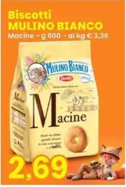 Prix Quality Biscotti Mulino Bianco Macine offerta