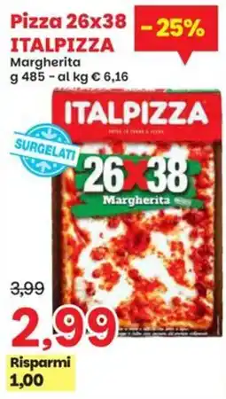 Prix Quality Pizza Italpizza Margherita offerta