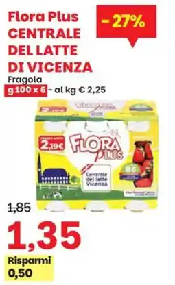 Prix Quality Flora Plus Fragola offerta