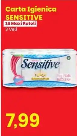 Prix Quality Carta Igienica Sensitive offerta