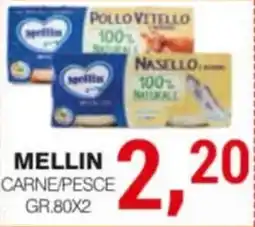 Supermercati Spesa Mia Mellin carne/pesce offerta