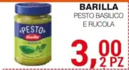 Supermercati Spesa Mia Barilla pesto basilico e rucola offerta