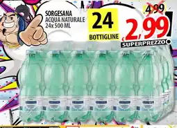 Il Genio Supermercato Acqua naturale Sorgesana offerta