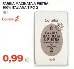 Tigre Farina macinata a pietra Consilia offerta