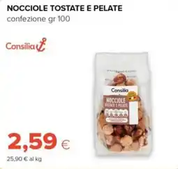 Tigre Nocciole tostate e pelate Consilia offerta