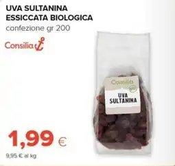 Tigre Uva sultanina essiccata biologica Consilia offerta