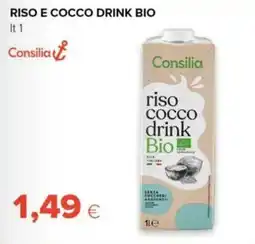 Tigre Consilia riso cocco drink bio offerta