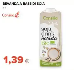 Tigre Consilia soia drink barista Bio offerta