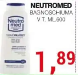 Supermercati Spesa Mia Neutromed Bagnoschiuma offerta