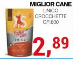 Supermercati Spesa Mia Miglior cane Unico crocchette offerta