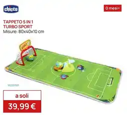 Prenatal Tappeto 5 in 1 Turbo Sport offerta