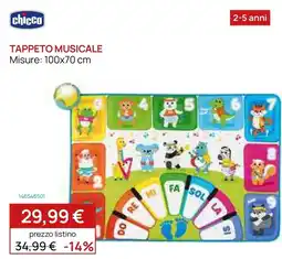 Prenatal Tappeto musicale Chicco offerta