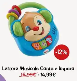 Prenatal Lettore Musicale Canta e Impara offerta