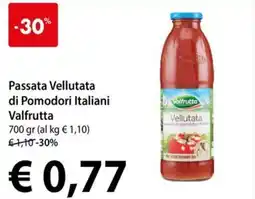 Cadoro Passata Vellutata di Pomodori Italiani Valfrutta offerta