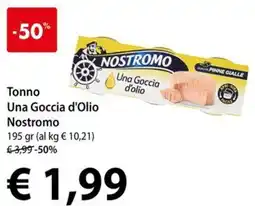 Cadoro Tonno Una Goccia d'Olio Nostromo offerta