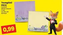 Prix Quality Tovaglioli Colorati offerta