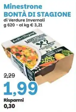 Prix Quality Minestrone Bontà di Stagione di Verdure Invernali offerta