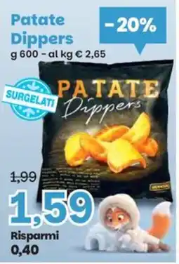 Prix Quality Patate Dippers offerta