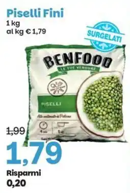 Prix Quality Piselli Fini Benfood offerta