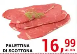 Supermercati Spesa Mia Palettina di scottona offerta