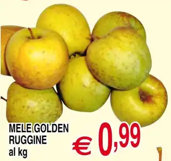 Mele Golden Ruggine