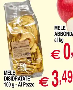 Centro Oceano Mele Disidratate offerta