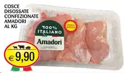 Centro Oceano Cosce disossate confezionate Amadori offerta