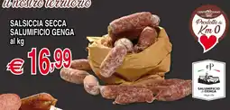 Centro Oceano Salsiccia secca Salumificio Genga offerta