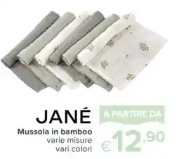 Io Bimbo Mussola in bamboo Jané offerta