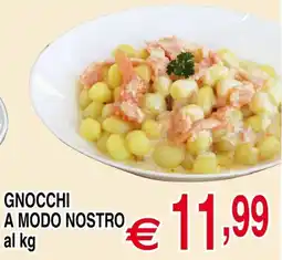Centro Oceano Gnocchi a modo nostro offerta