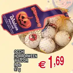 Centro Oceano Occhi Horrorween Walcor offerta