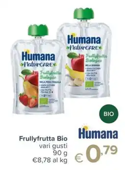 Io Bimbo Frullyfrutta Bio Humana offerta