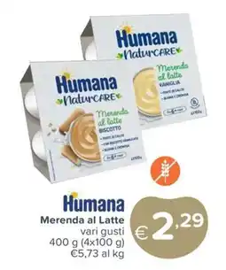 Io Bimbo Humana Merenda al Latte offerta