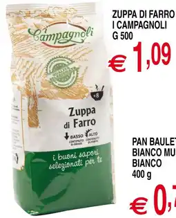 Centro Oceano Zuppa di Farro I Campagnoli offerta