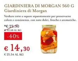 Eataly Giardiniera di Morgan offerta