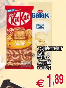Centro Oceano Tavolette KitKat/ Galak offerta