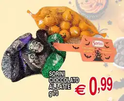 Centro Oceano Sorini cioccolato al latte offerta