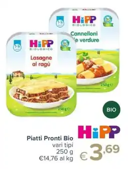 Io Bimbo Piatti Pronti Bio offerta