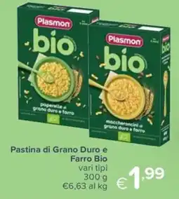 Io Bimbo Plasmon bio Pastina di Grano Duro e Farro Bio offerta