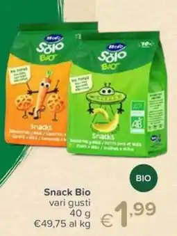 Io Bimbo Snack Bio offerta
