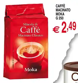 Centro Oceano Miscela di Caffè Macinato Classico Moka offerta