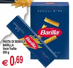 Centro Oceano Pasta di semola Barilla offerta