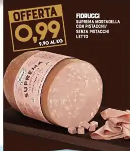 Gran Risparmio Fiorucci Suprema Mortadella offerta