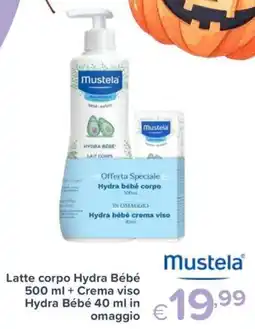 Io Bimbo Latte corpo Hydra Bébé offerta