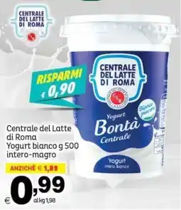 Elite Yogurt bianco Bontà Centrale offerta