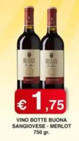 Orsini Market Vino Botte Buona Sangiovese - Merlot offerta