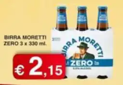 Orsini Market Birra Moretti Zero offerta