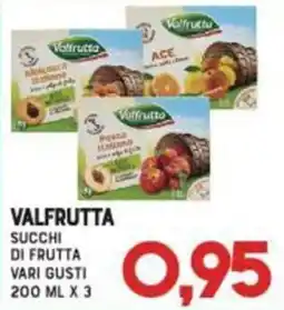 Gran Risparmio Valfrutta succhi di frutta offerta