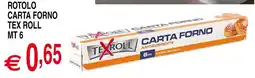 Centro Oceano Rotolo Carta Forno Tex Roll offerta