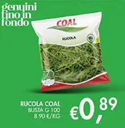 Coal Rucola Coal offerta